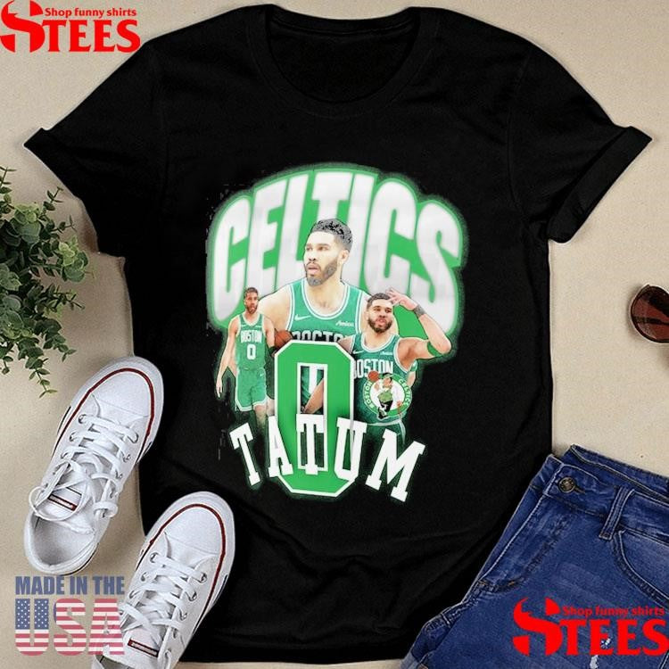Jayson Tatum Black Boston Celtics Notorious 4.0 Shirts
