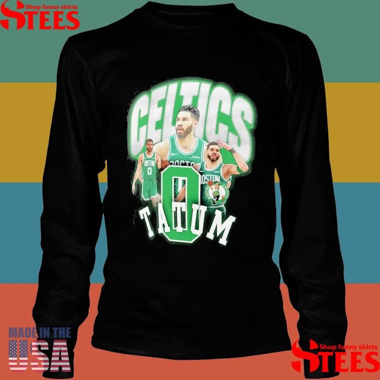 Jayson Tatum Black Boston Celtics Notorious 4.0 Shirts
