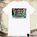 Jayson Tatum Jaylen Brown Kristaps Boston Celtics 2025-26 NBA Topps NOW Poster t-shirt
