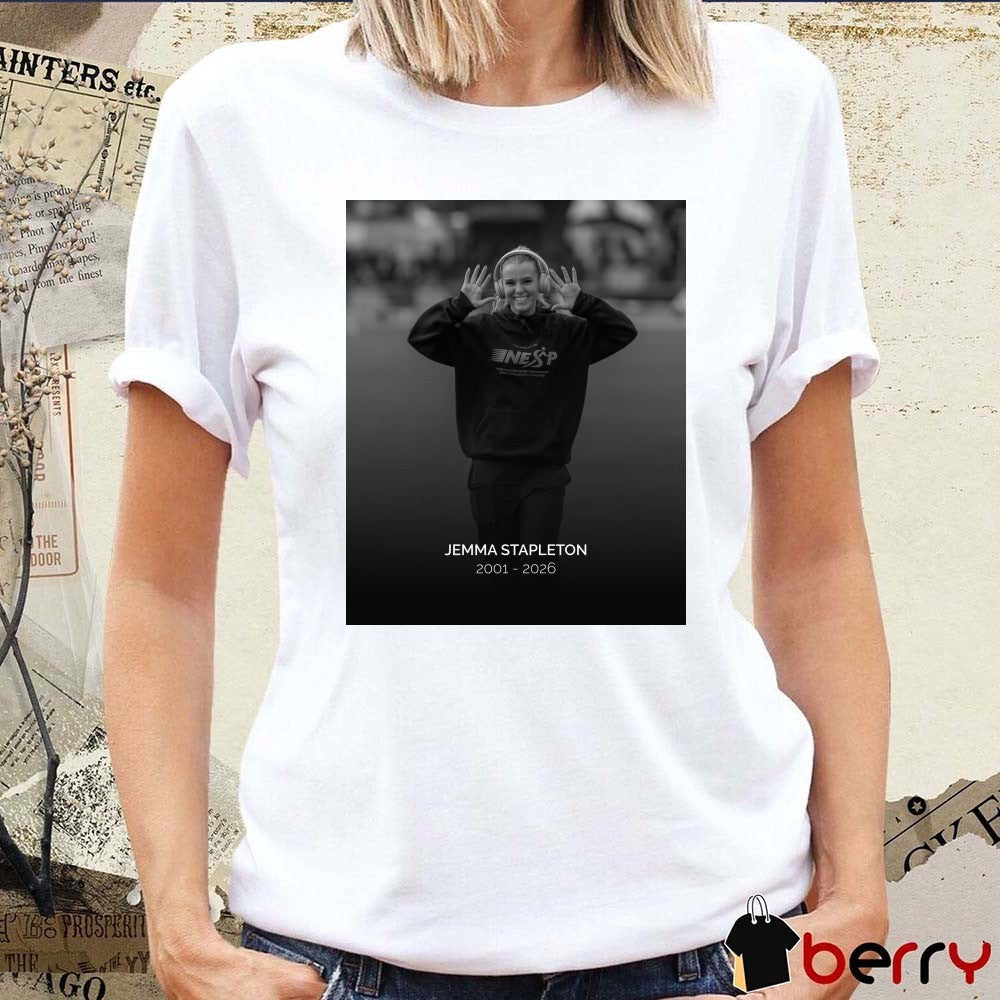 Jemma Stapleton 2001 – 2026 Victorian Athletic League Poster t-shirt