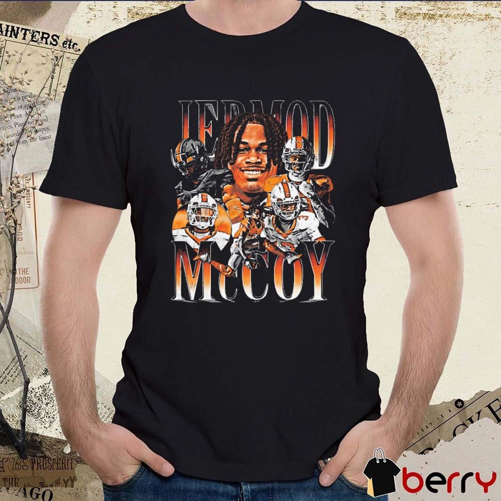 Jermod McCoy Tennessee Volunteers College Vintage Graphic t-shirt