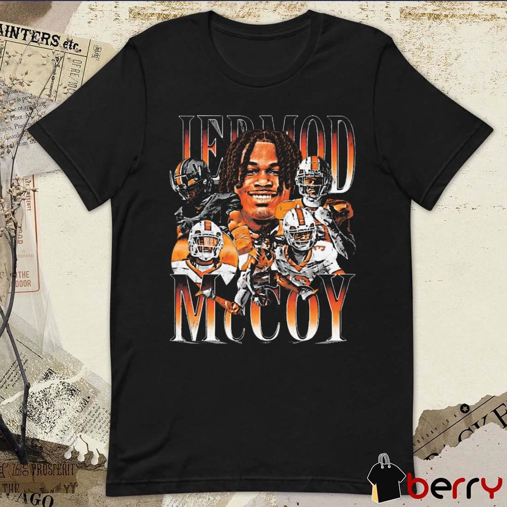 Jermod McCoy Tennessee Volunteers College Vintage Graphic t-shirt