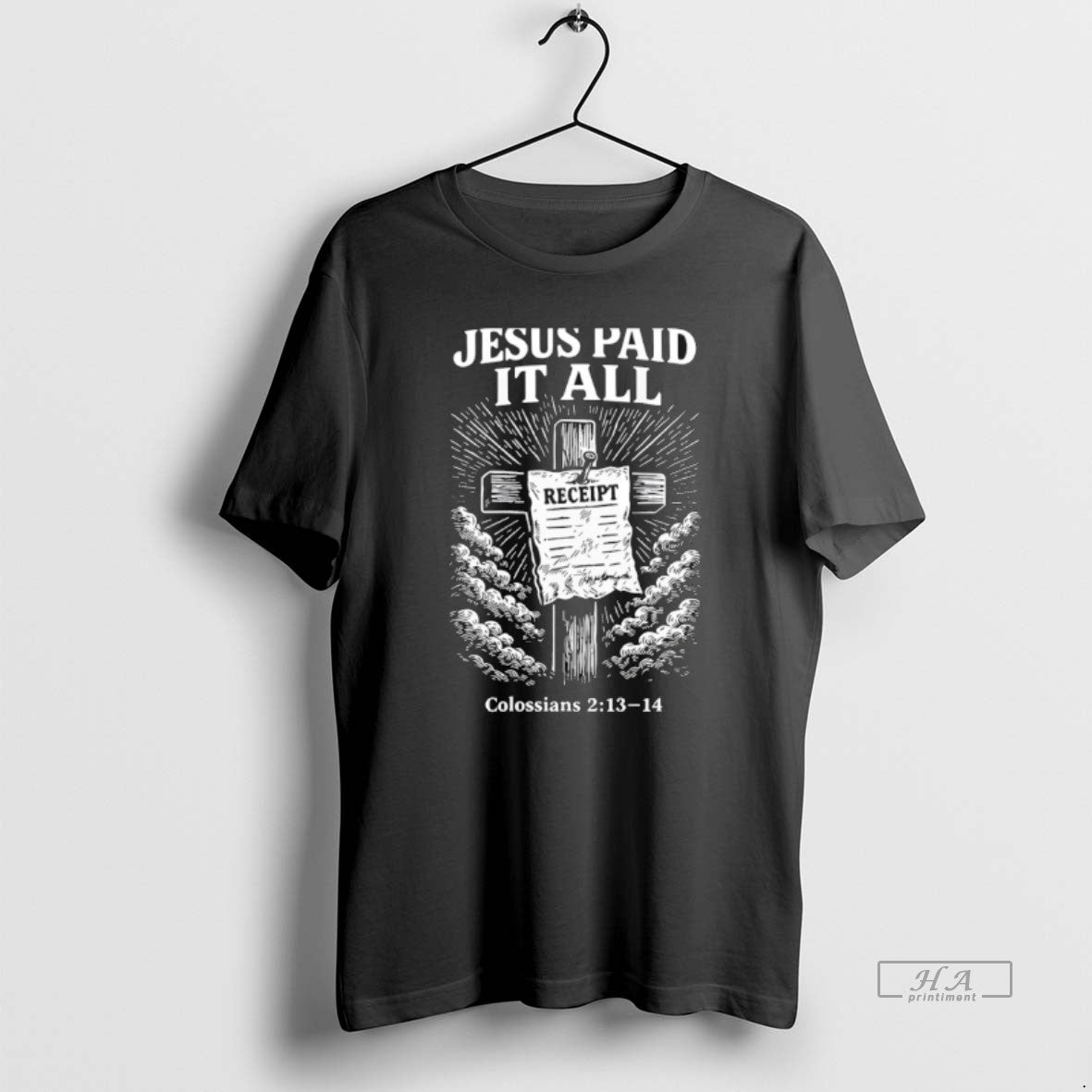 Official Jesus Paid It All Christian T-Shirts, Hoodie, Sweatshirt | CiraTrend.com