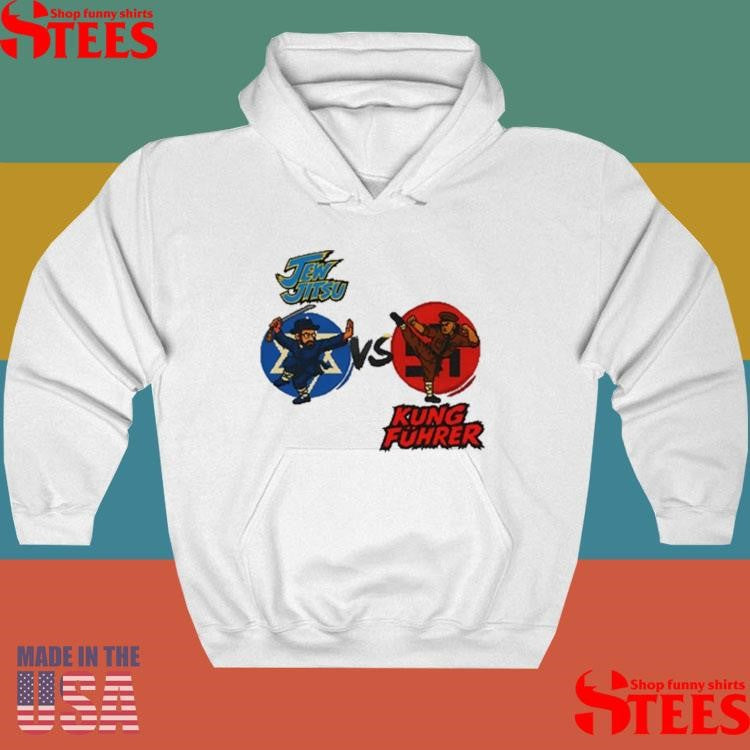Jew Jitsu Vs Kung Fuhrer T-shirt
