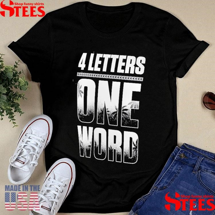Jey Uso Four Letters, One Word Shirts
