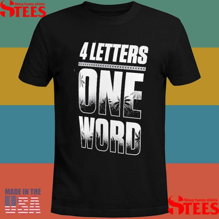 Jey Uso Four Letters, One Word Shirts