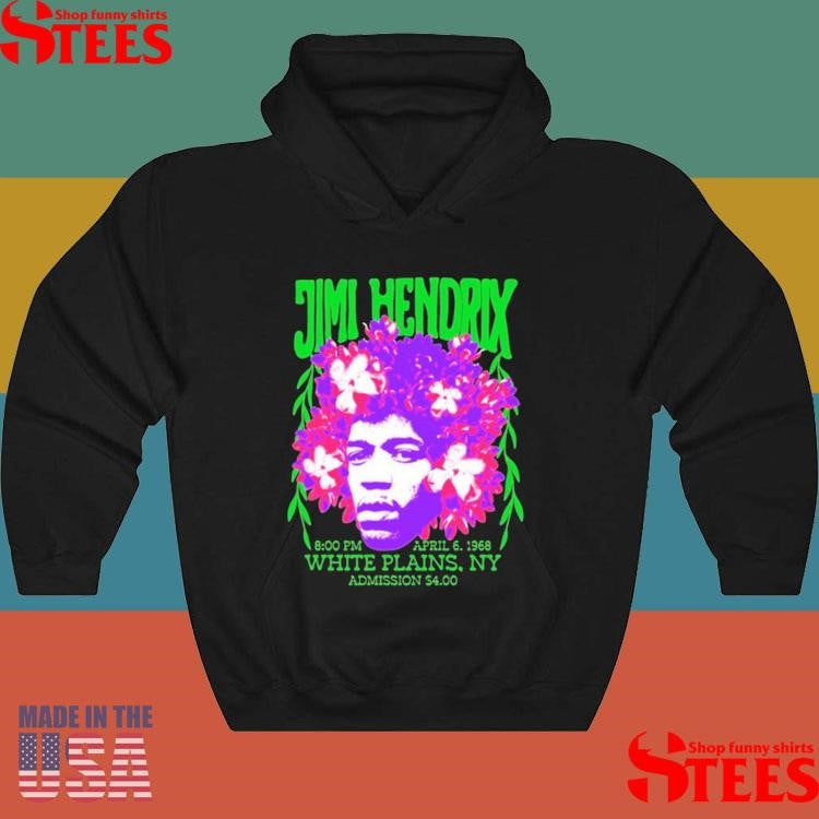 Jimi Hendrix White Plains Ny T-shirt