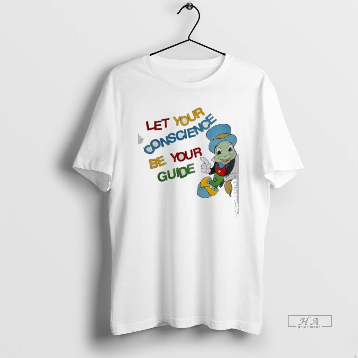 Official Jiminy Cricket Let Your Conscience Be Your Guide Pride T-Shirts, Hoodie, Sweatshirt | CiraTrend.com