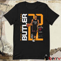 Jimmy Butler #22 Miami Heat Stretch Painting Signature t-shirt