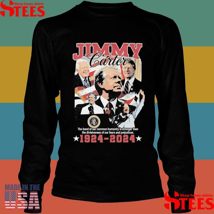 Jimmy Carter Inspired 1924 2024 Memorial T-shirt