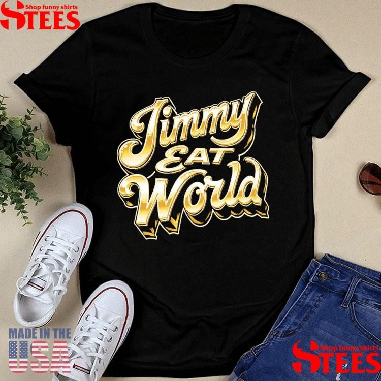 Jimmy Eat World Chrome Logo T-shirt
