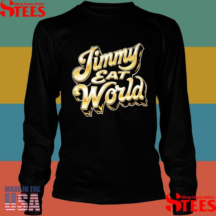 Jimmy Eat World Chrome Logo T-shirt