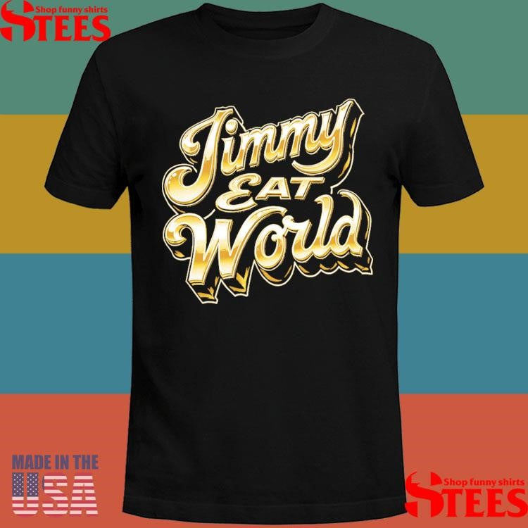Jimmy Eat World Chrome Logo T-shirt