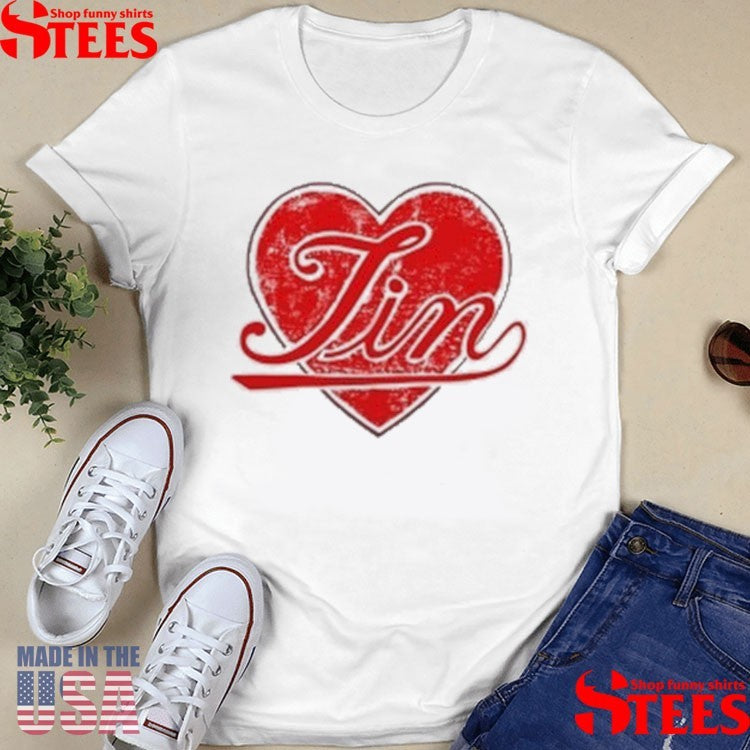 Jin Kim Seokjin Heart Bts Ringer T-shirts