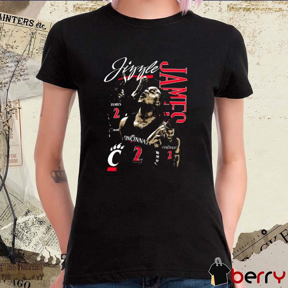 Jizzle James Classic Cat Cincinnati Bearcats NCAA Graphic t-shirt