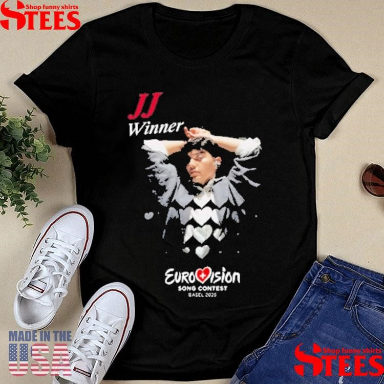 Jj Winner Eurovision Song Contest Basel 2025 Shirts