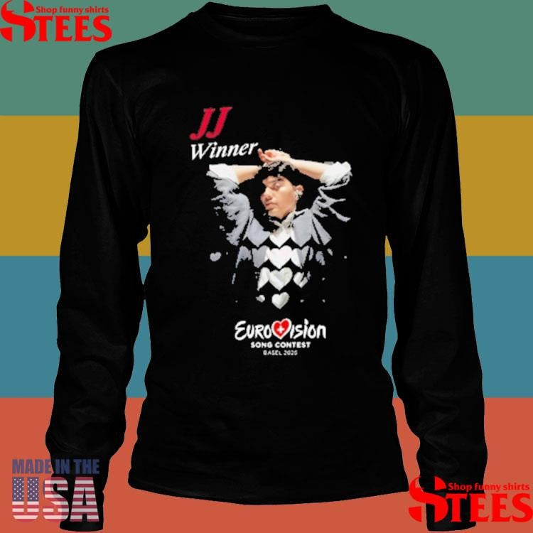 Jj Winner Eurovision Song Contest Basel 2025 Shirts