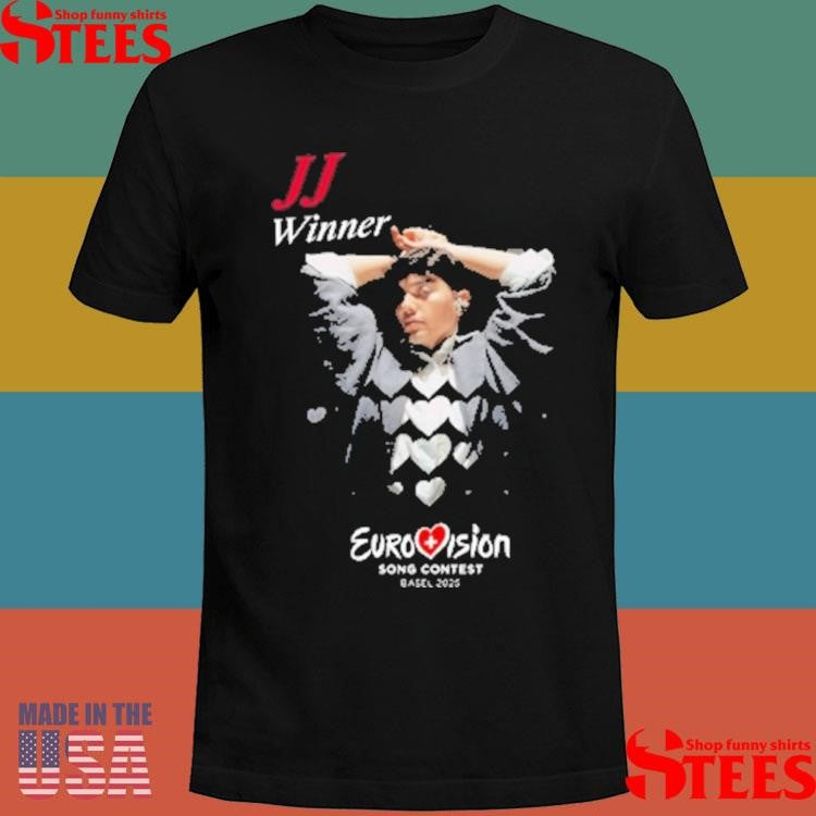 Jj Winner Eurovision Song Contest Basel 2025 Shirts