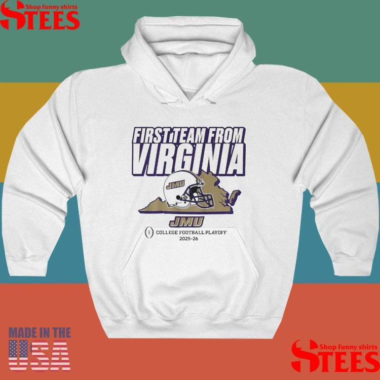 Jmu Football Cfp’s First Team From Virginia T-shirt