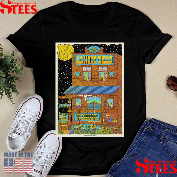 Joe Russo’s Almost Dead May 1 2025 Acl Live At Moody Theater. Austin, Tx Poster Shirts