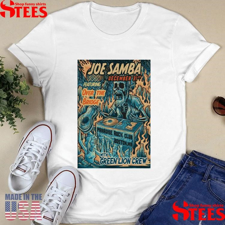 Joe Samba December 31 2025 Paradise Rock Club Boston Ma T-shirt