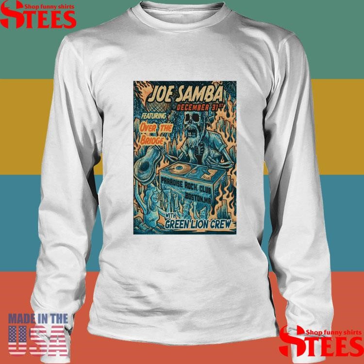 Joe Samba December 31 2025 Paradise Rock Club Boston Ma T-shirt