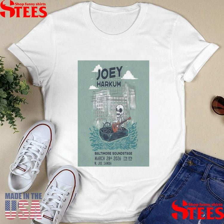 Joey Harkum Baltimore Soundstage In Baltimore Md Mar 28 2026 T-shirt