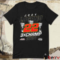 Joey Logano Team Penske Three-Time NASCAR Cup Series Champion Car t-shirt