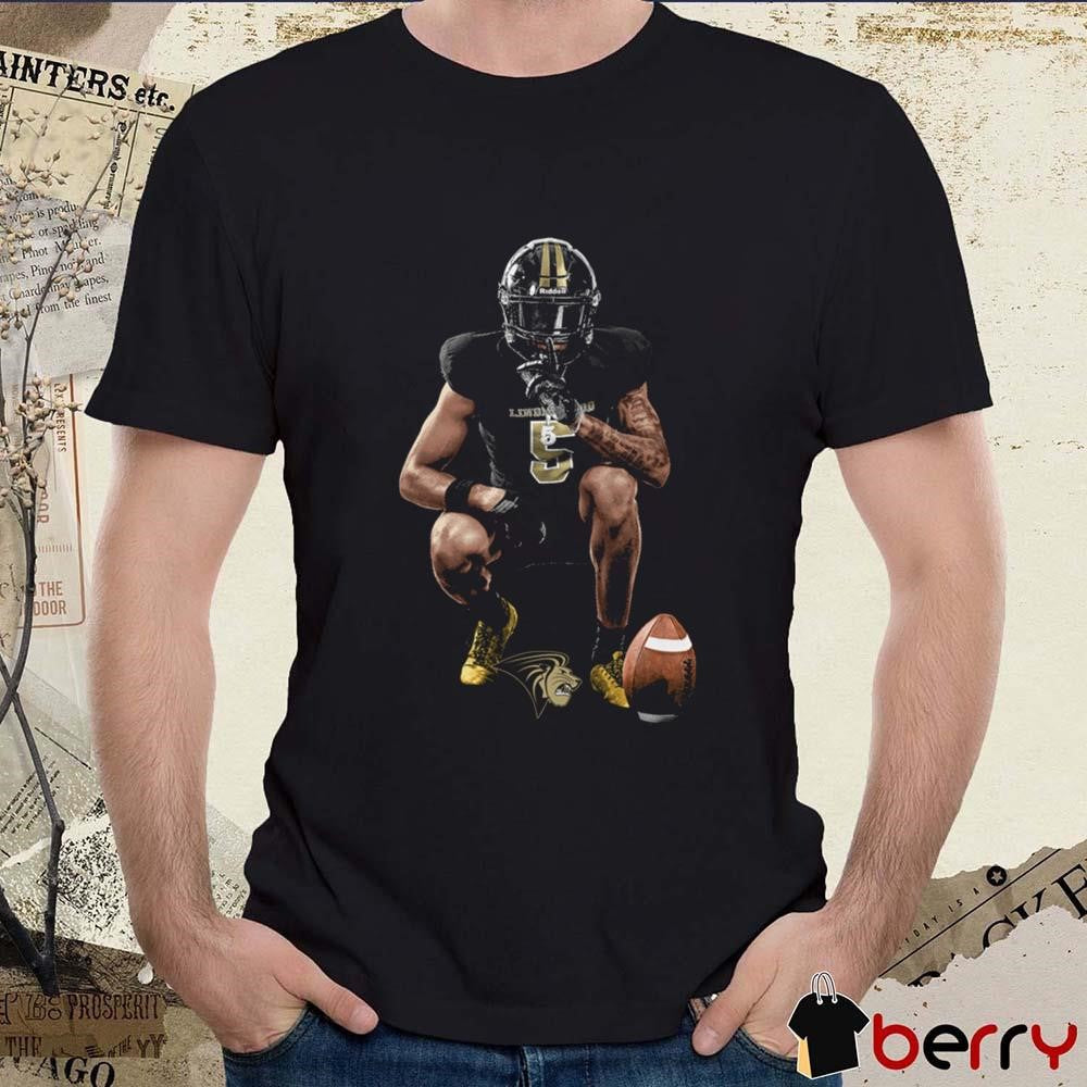 John Anthony Lindenwood Lions Spotlight Graphic t-shirt