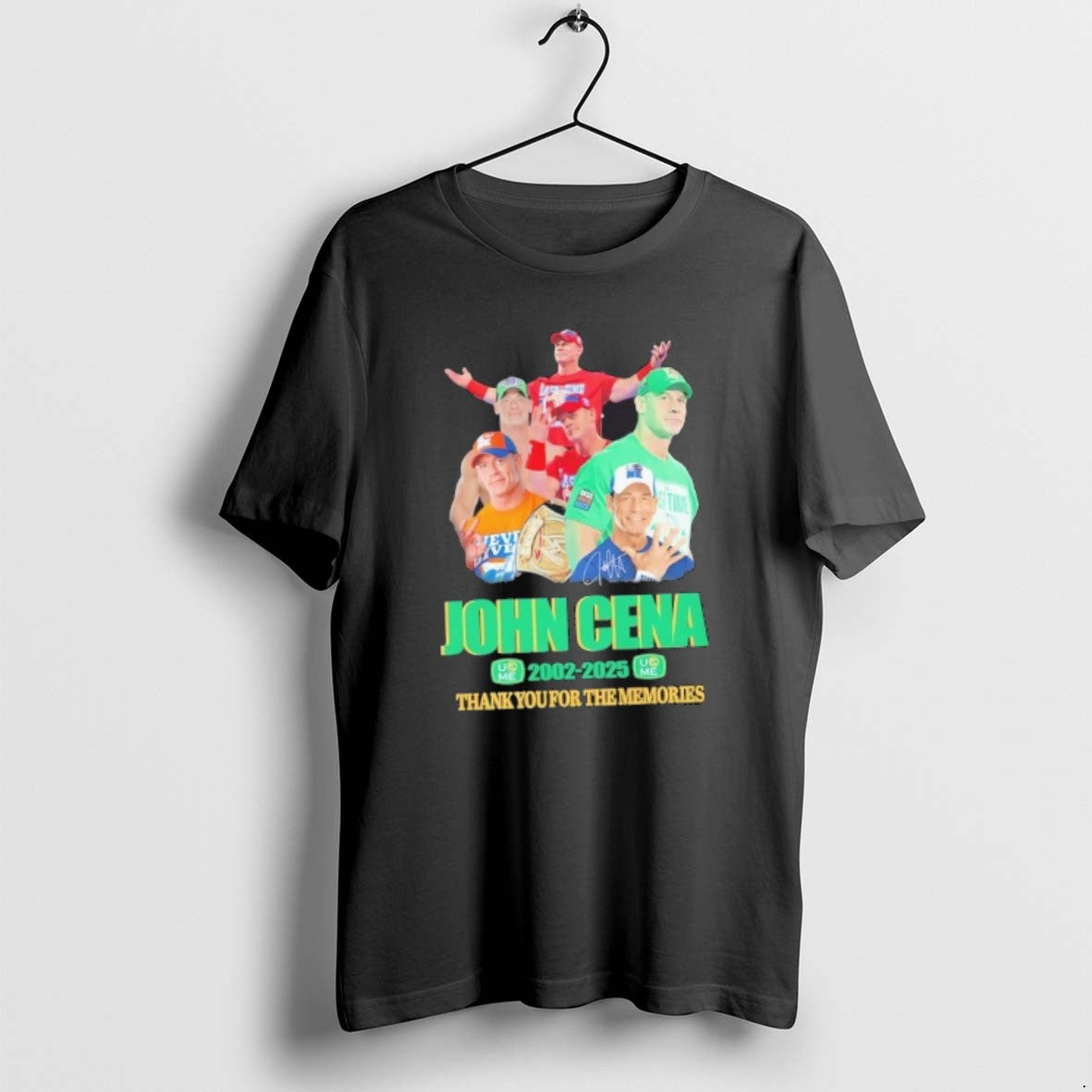 Official John Cena 2002 2025 Thank You For The Memories Signature T-Shirts, Hoodie, Sweatshirt | CiraTrend.com