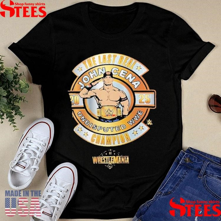 John Cena WrestleMania 41 Winner Shirts
