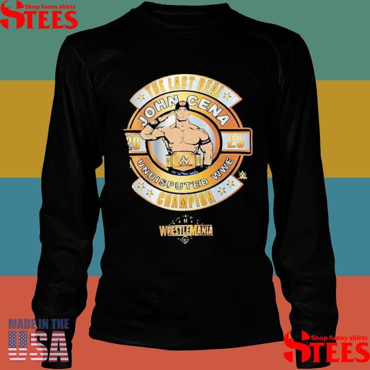 John Cena WrestleMania 41 Winner Shirts
