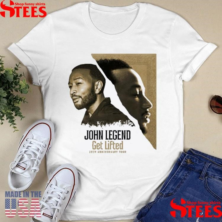John Legend 2025 Get Lifted 20th Anniversary Tour Shirts