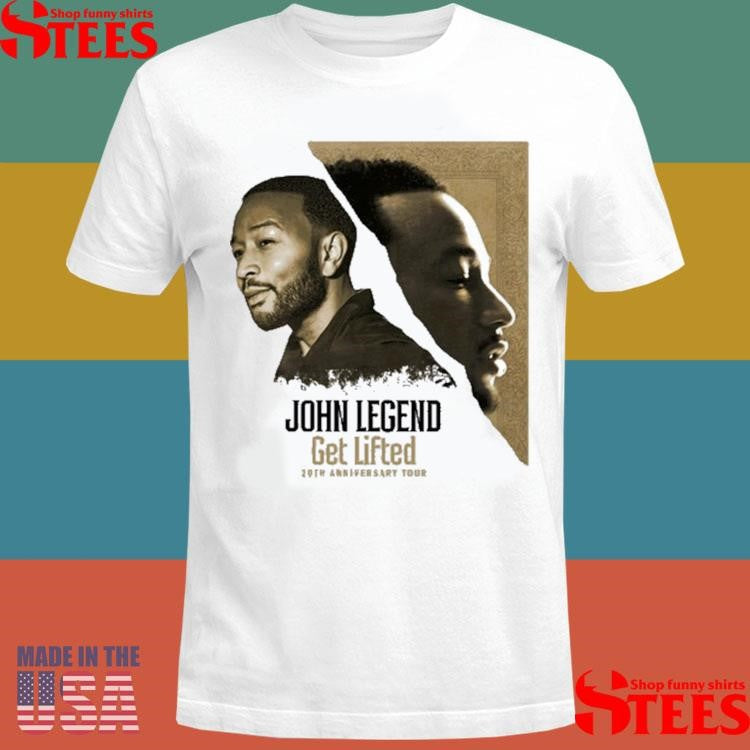 John Legend 2025 Get Lifted 20th Anniversary Tour Shirts