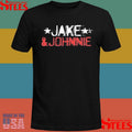 Johnnie Guilbert Jake And Johnnie Text Shirts
