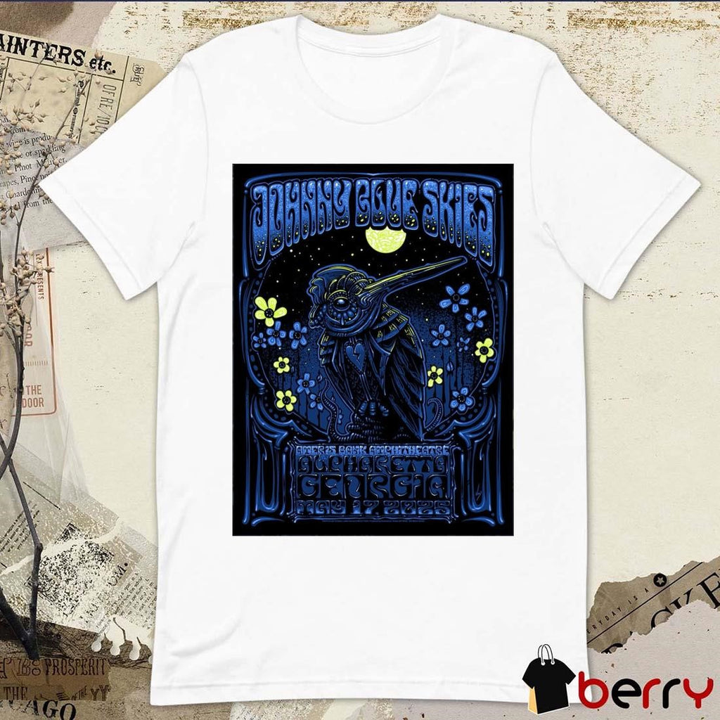Johnny Blue Skies Alpharetta GA Ameris Bank Amphitheatre May 17 2025 Poster t-shirt