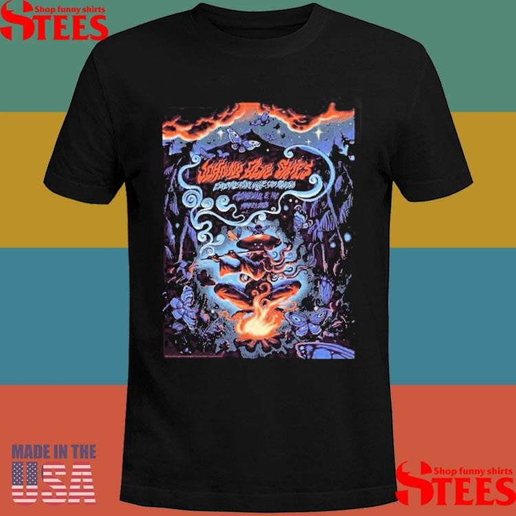 Johnny Blue Skies Asheville North Carolina 2025 Night 2 Concert Poster At Exploreasheville.com Arena On May 21 2025 Shirts