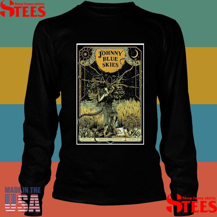 Johnny Blue Skies Merriweather Post Pavilion Columbia, Md May 24 2025 Tour Shirts