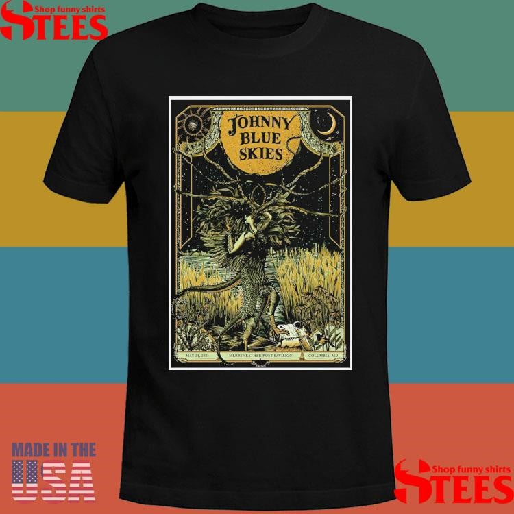 Johnny Blue Skies Merriweather Post Pavilion Columbia, Md May 24 2025 Tour Shirts