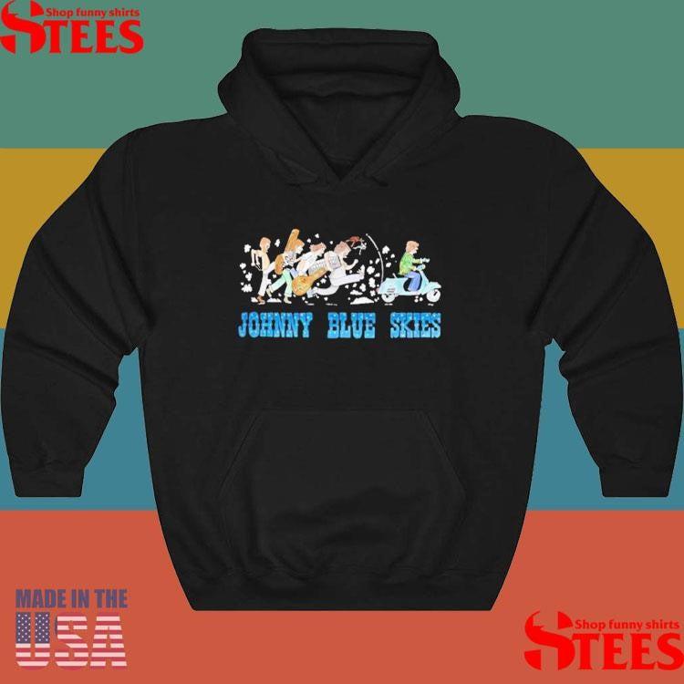 Johnny Blue Skies Scooter T-shirt