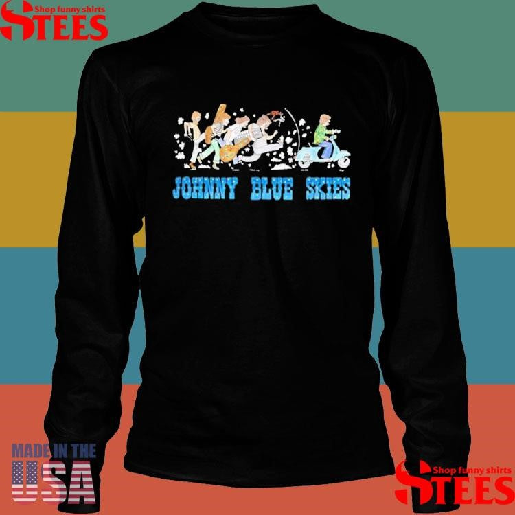 Johnny Blue Skies Scooter T-shirt