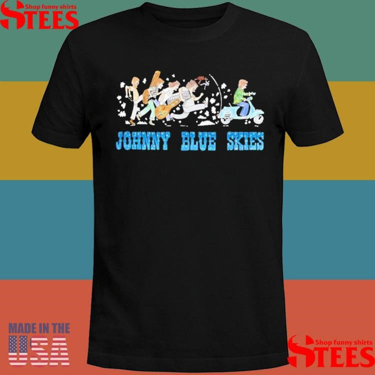 Johnny Blue Skies Scooter T-shirt