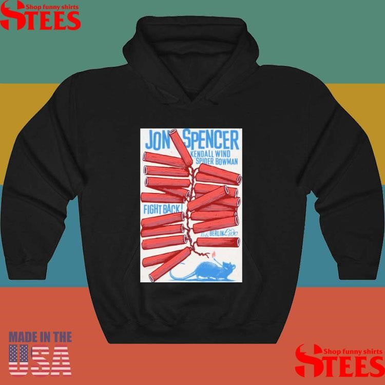 Jon Spencer Jun 15 2025 At Lido In Berlin Germany T-shirt