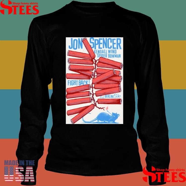 Jon Spencer Jun 15 2025 At Lido In Berlin Germany T-shirt