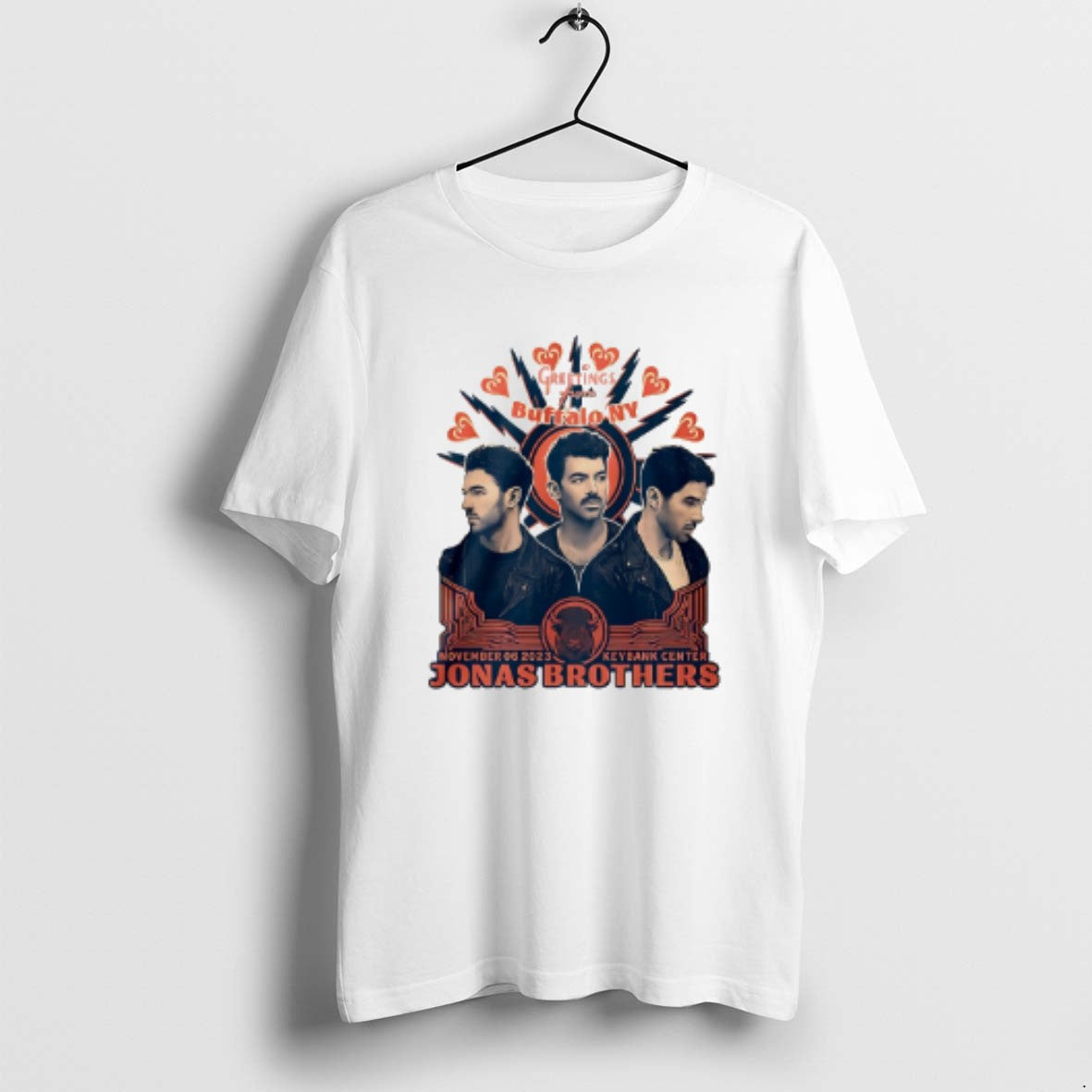Official Jonas Brothers Greetings From Your Hometown Buffalo Ny T-Shirts, Hoodie, Sweatshirt | CiraTrend.com