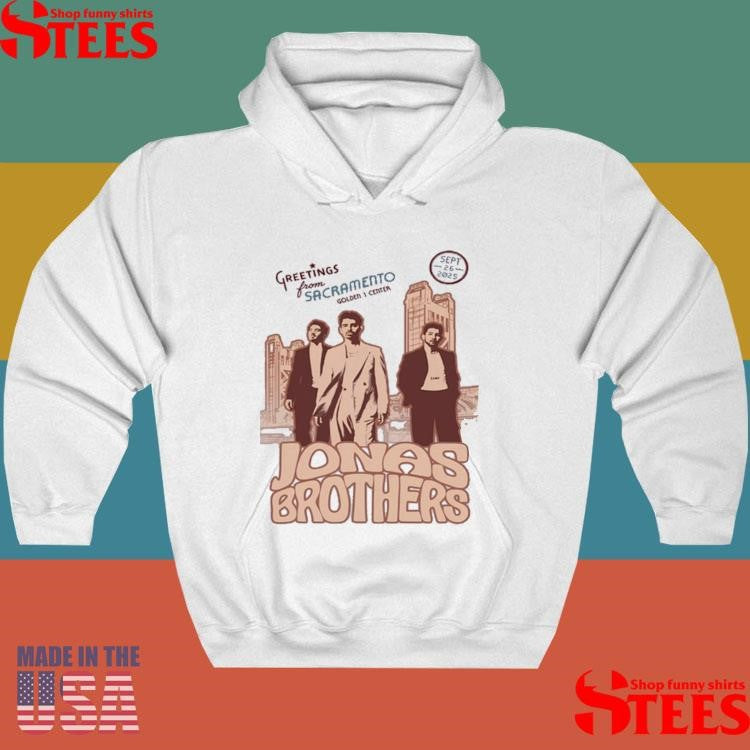 Jonas Brothers Sacramento, Ca Concert 09-26-2025 T-shirt
