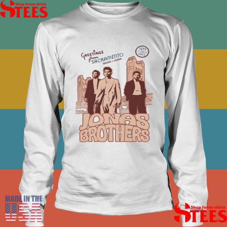 Jonas Brothers Sacramento, Ca Concert 09-26-2025 T-shirt
