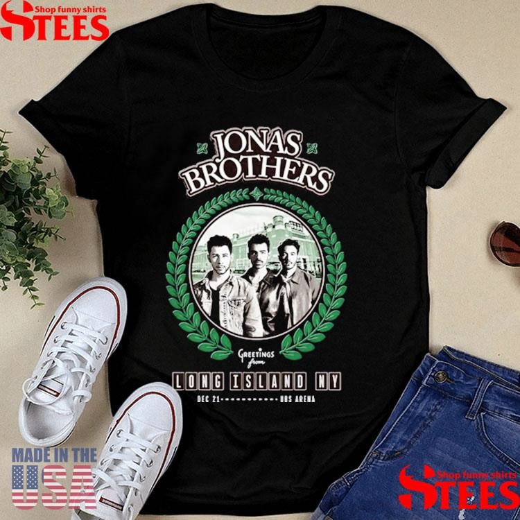 Jonas Brothers Tour At Ubs Arena On 2025 12 21 T-shirt