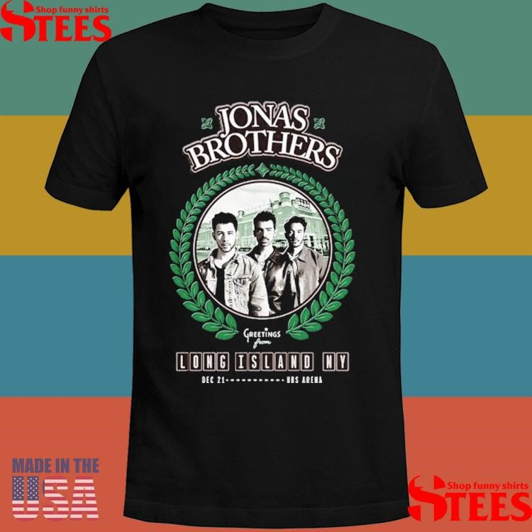 Jonas Brothers Tour At Ubs Arena On 2025 12 21 T-shirt