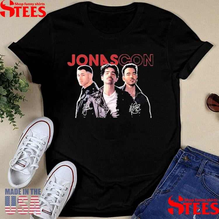 Jonascon Souvenir Jonas Brothers Shirts